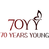 70 Years Young logo